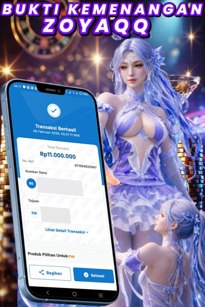 Bukti Kemenangan 06Febuari 2026 ZOYAQQ